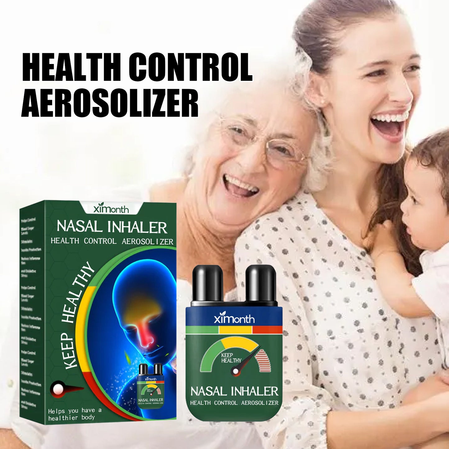 Relieve Discomfort Cleaning Care Nose Spray Agent