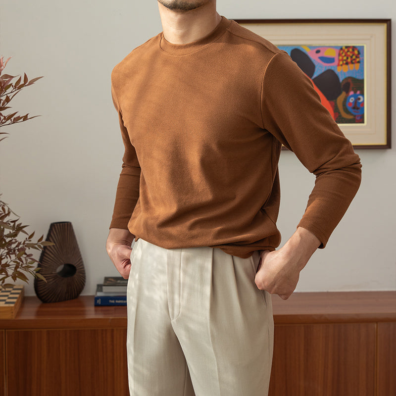 Skin Friendly Stretch Warm Base Shirt Man