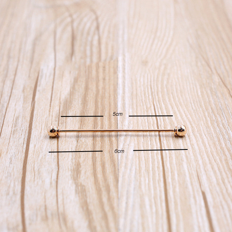 Man business horse wedding Guoming groom graduation interview tie pin stick buckle