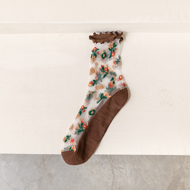 Women's Fashion Personality Crystal Glass Stockings