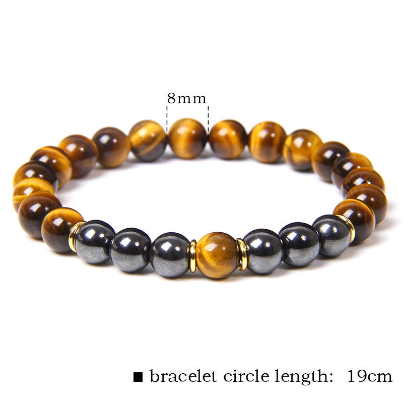 Pulsera Ojo de Tigre pulsera de piedra natural