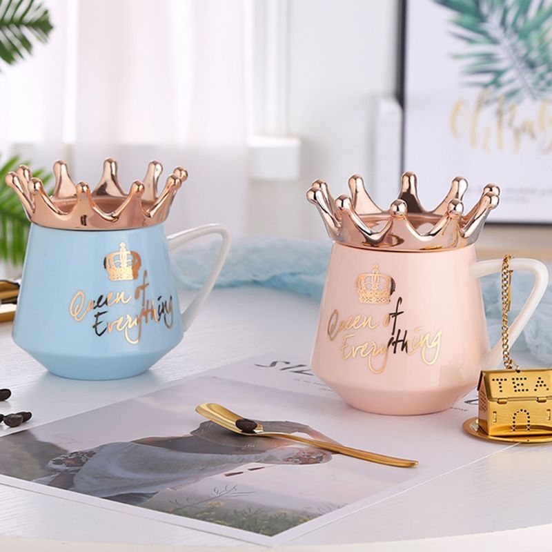 Corona taza creativa