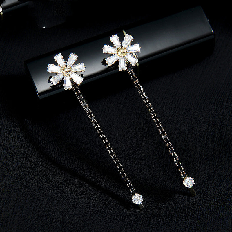 Hairpin side clip short headdress