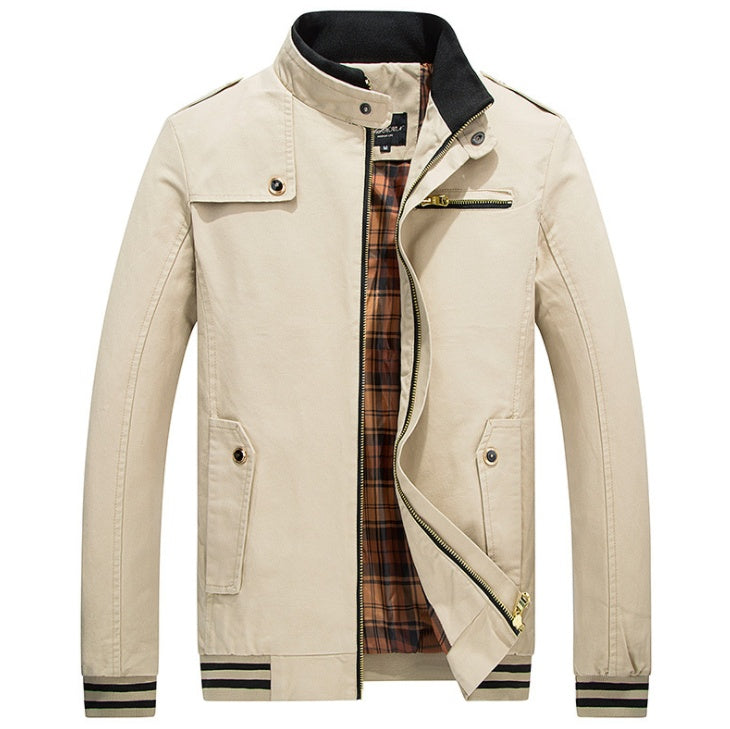 Dropshipping 2020 Automne marca Veste Hommes modo Mâle Chaqueta Hombre sólido soporte Col Fermeture Éclair de Haute Qualité Veste los abrigos Hommes