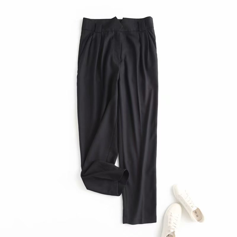 New Flannel Straight Leg Professional Foot Trousers