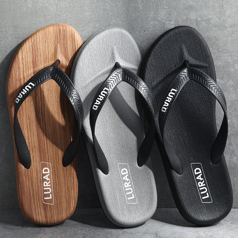 Flip Flops Men's Tide Summer Outdoor Non-Slip Sandals Fashion Seaside Leisure Beach