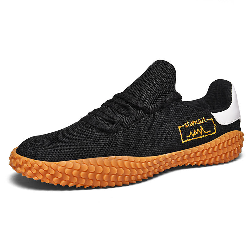 Primavera y verano Flying Woven Casual Shoes grandes hombres zapatos beatable coreano Forest Gump zapatillas