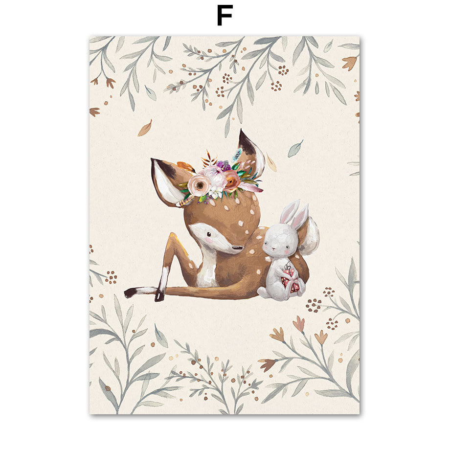 Yipinge Custom Decorative Painting Canvas Core Framed Unframed Painting Nordic High-definition Inkjet
