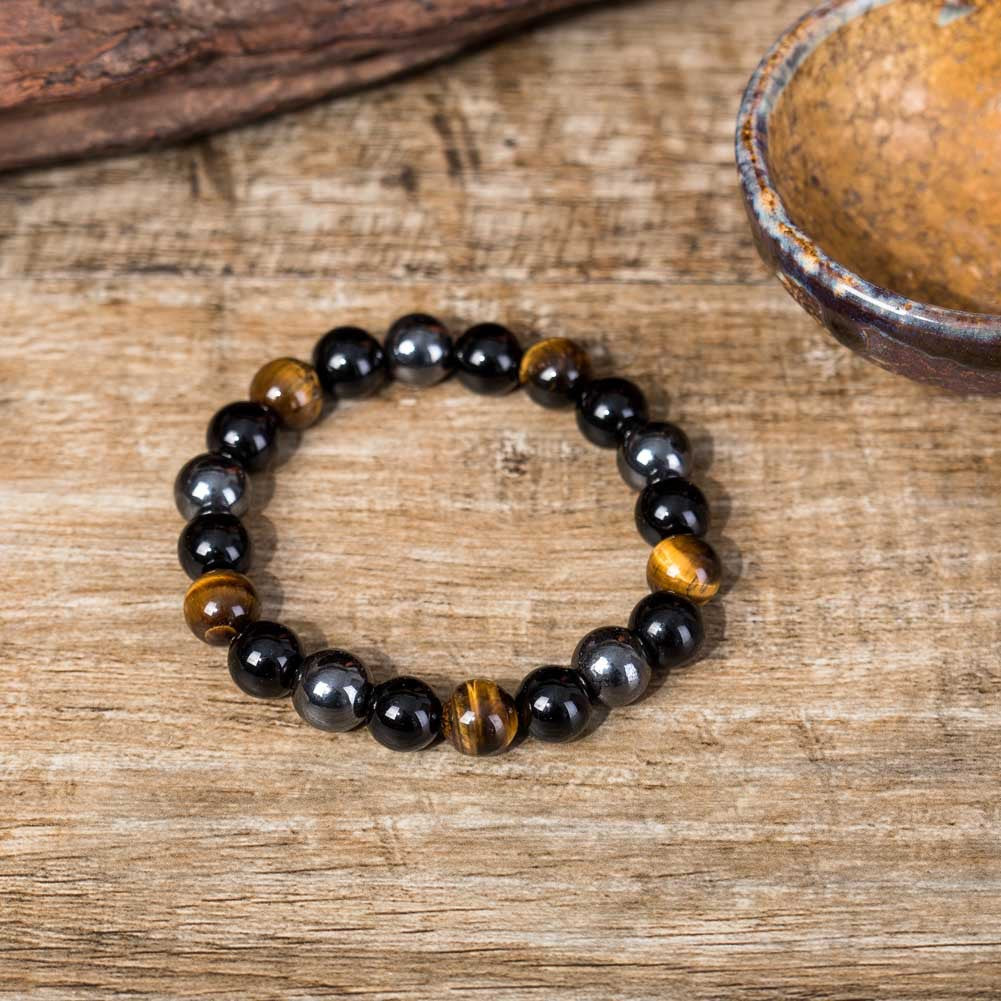 Pulsera Ojo de Tigre pulsera de piedra natural