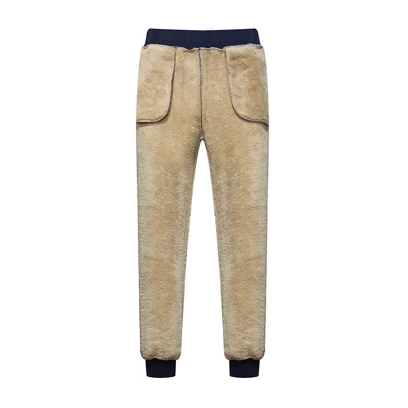 Heating thermal pants men's casual pants
