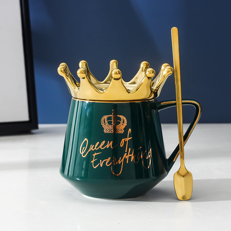 Corona taza creativa