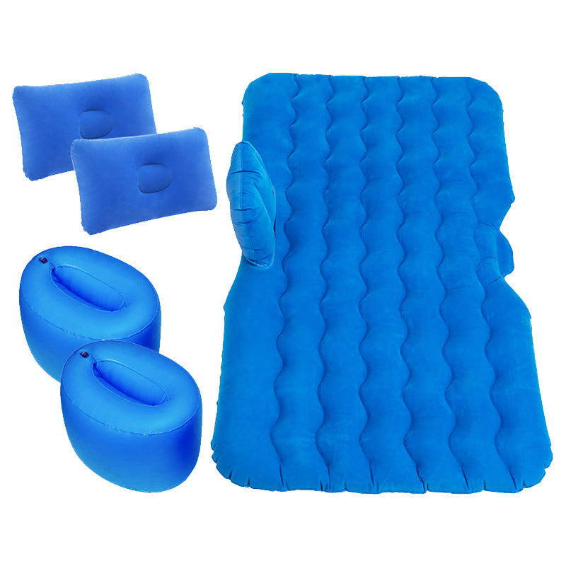 Colchón inflable para acampar, colchón de aire, colchón de viaje para coche, cama de almohada para coche al aire libre