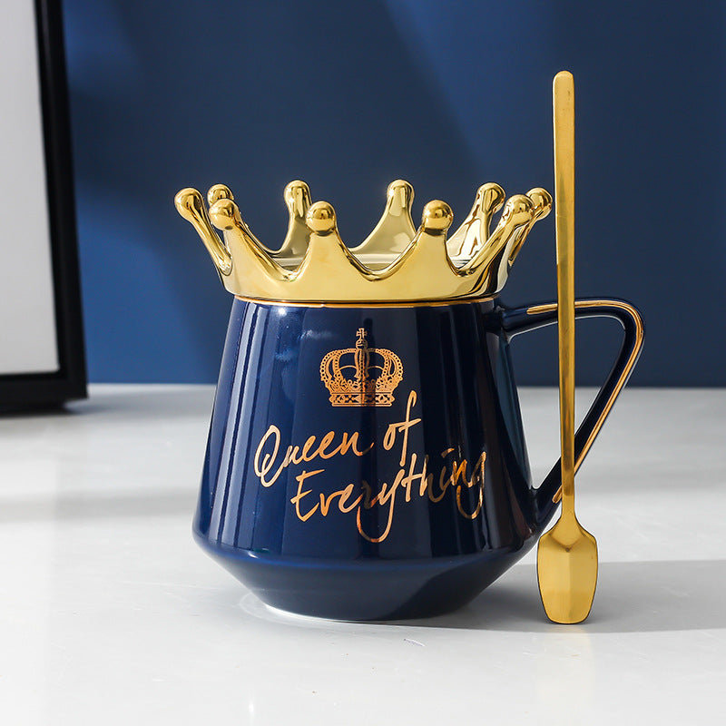 Corona taza creativa