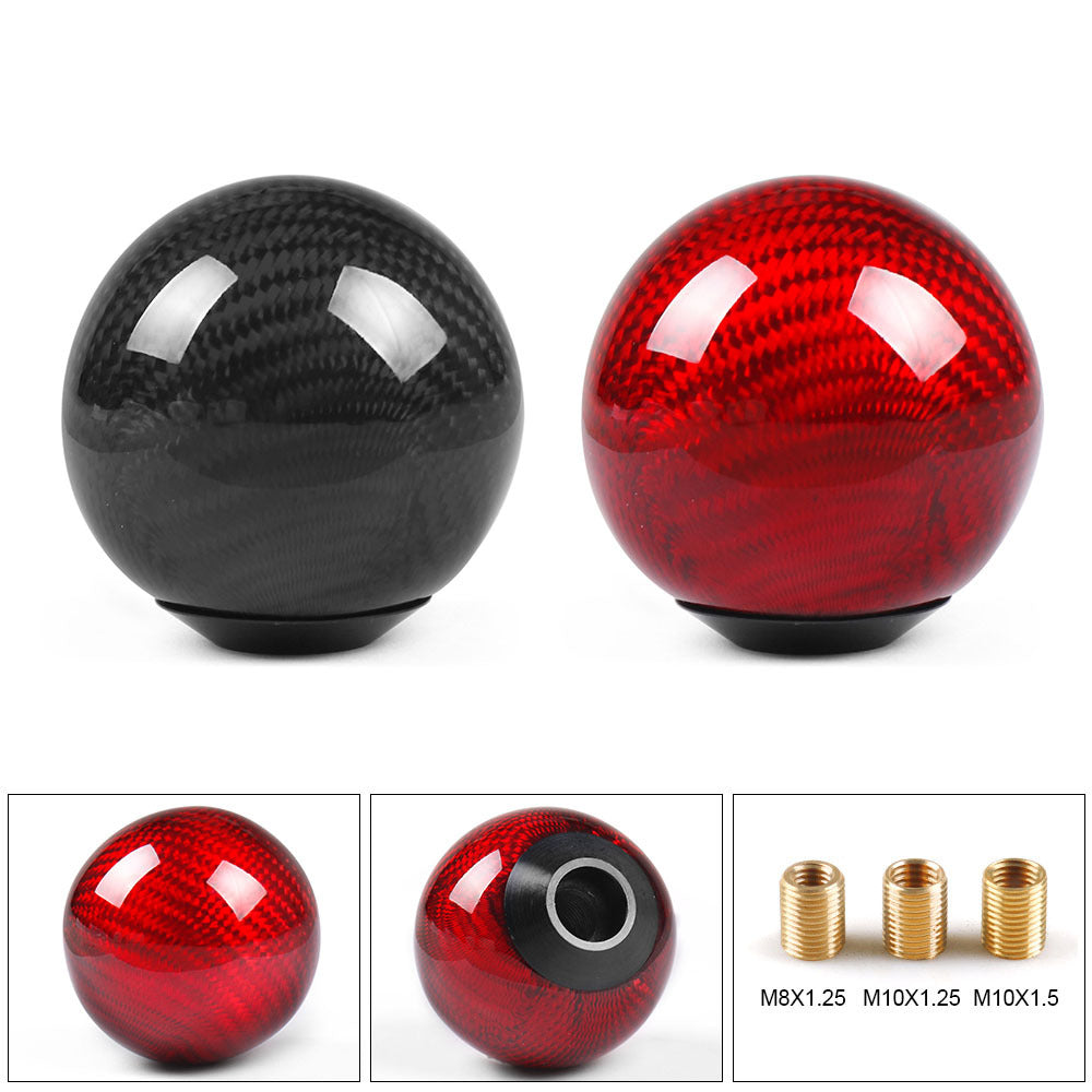 Real Carbon Fiber Gear Head Refitted For Automobile