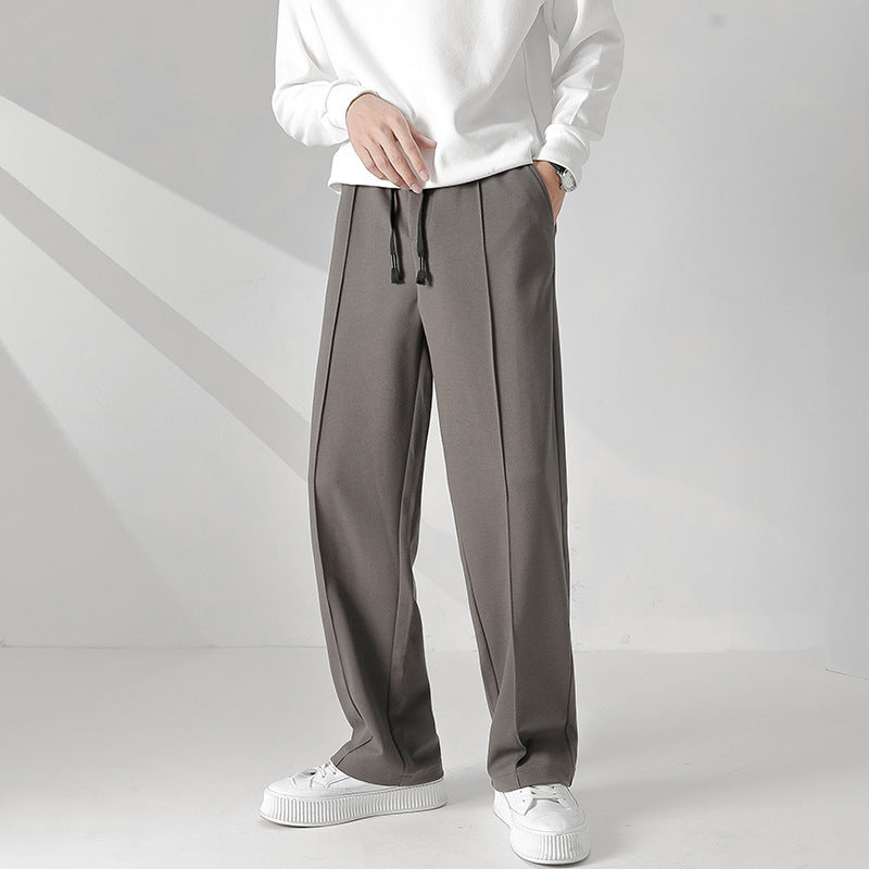 Ins Men's Young Loose Straight Trousers Casual Men's Trousers Sweatpants