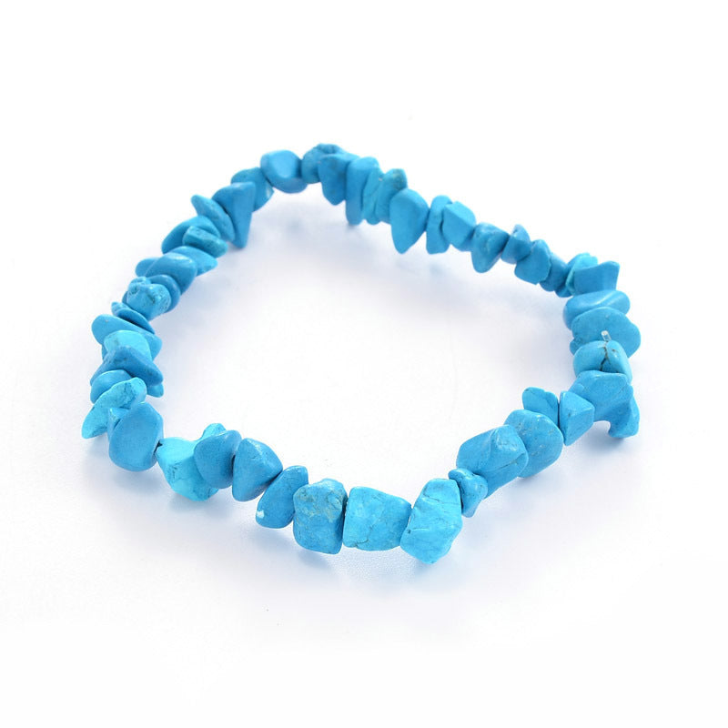 Women's Natural Crystal Irregular Gravel Bracelet