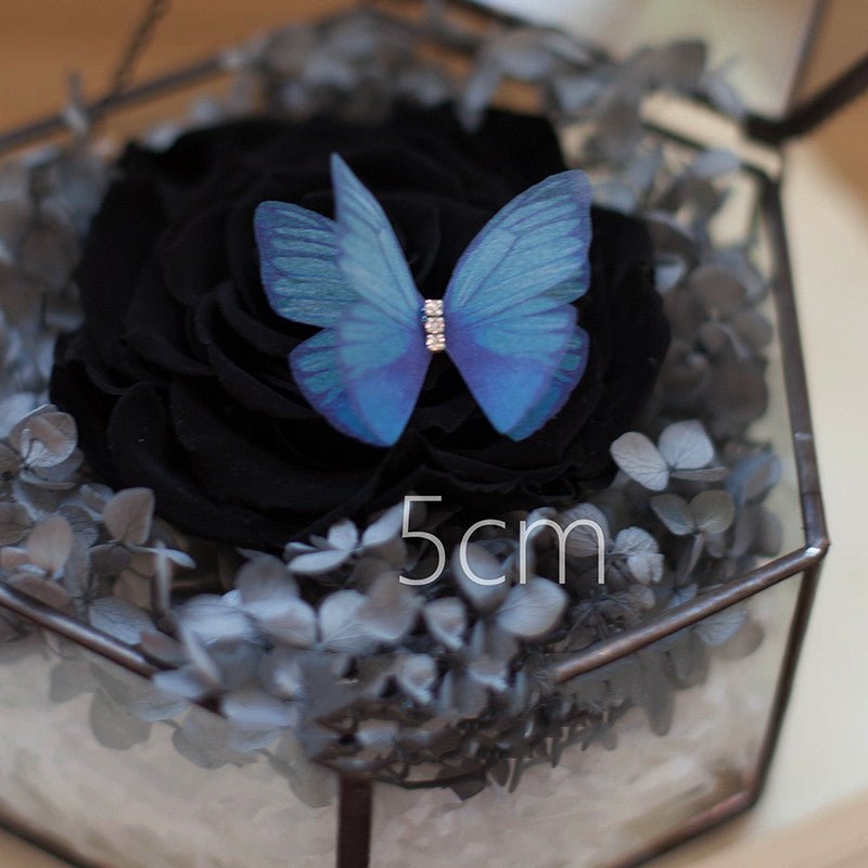 National Style Tulle Butterfly Hairpin Hem