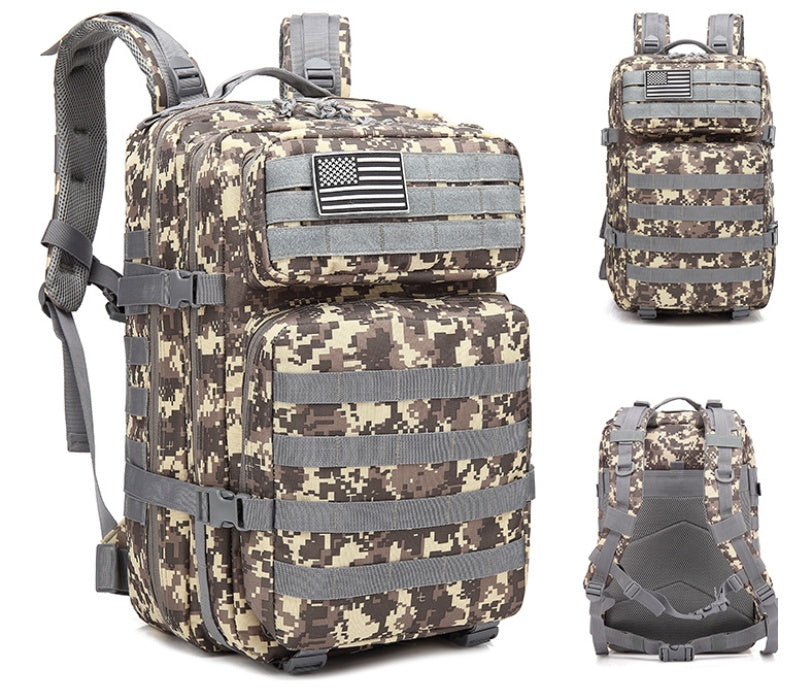 2021 modelos de explosión bolsa de Montañismo al aire libre bolsa de ocio táctico ventilador del ejército viaje bolsa de ordenador individual soldado commuter paquete Amazon ráfaga