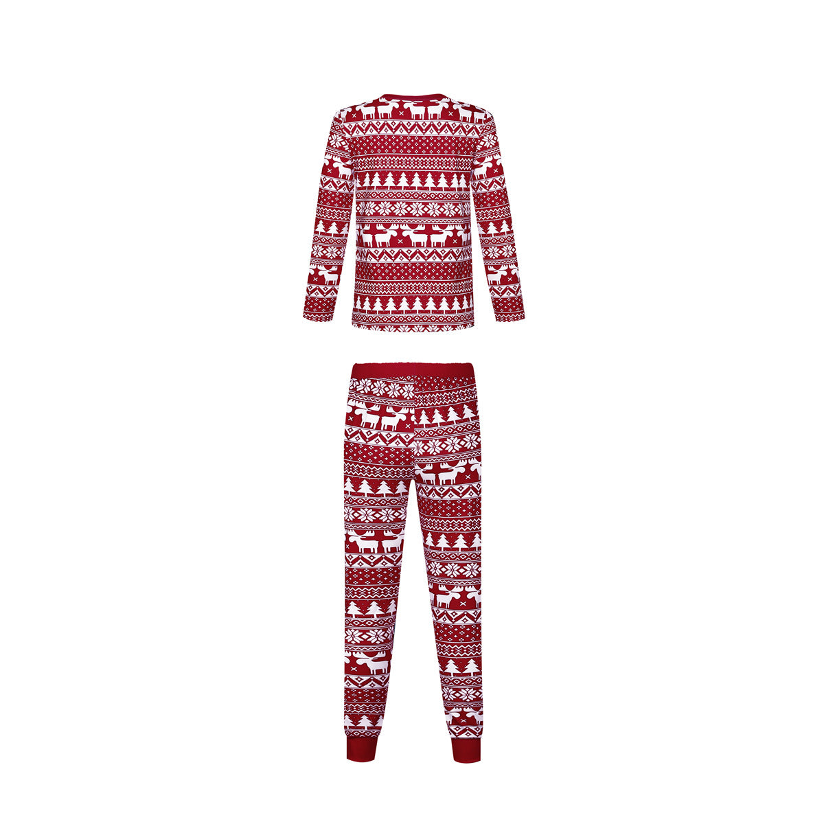 Ropa para padres e hijos con estampado de Navidad