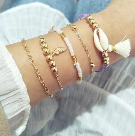 Pulsera de cadena de cuentas