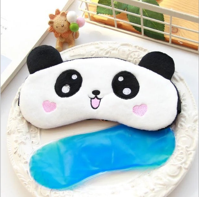 Cartoon panda eye mask