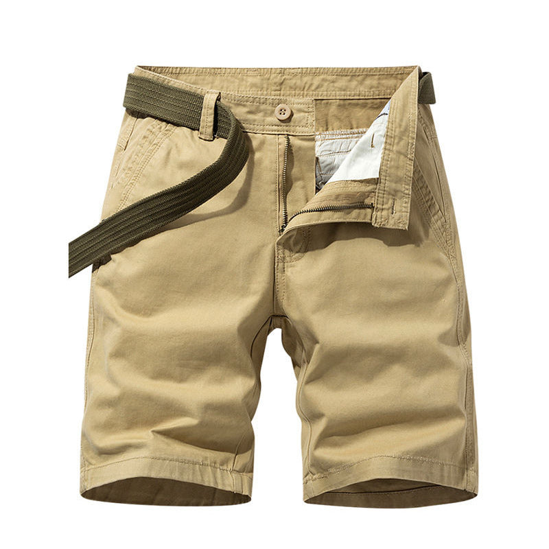 Men's Youth Stretch Five-point Pants