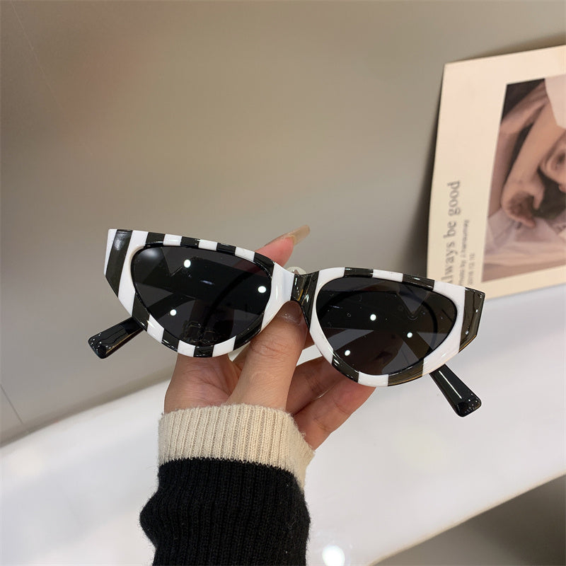 Women's Casual Cat's Eye Large Rim Sunglasses