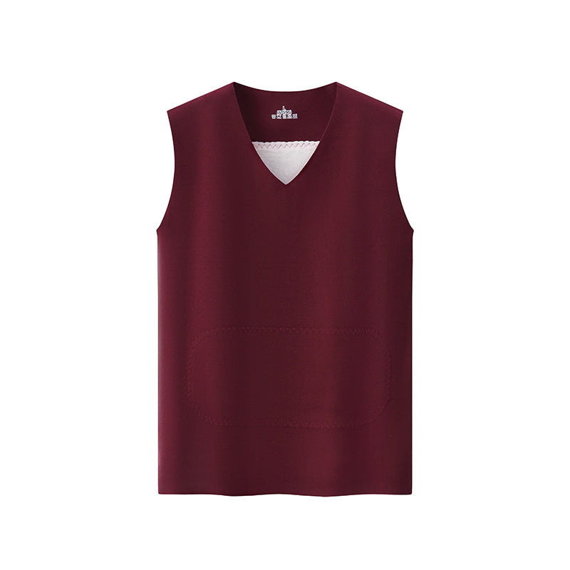 Men's Fleece Thick Thermal Vest