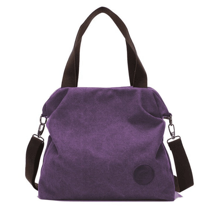 Bolso de lona de arte Simple Casual coreano