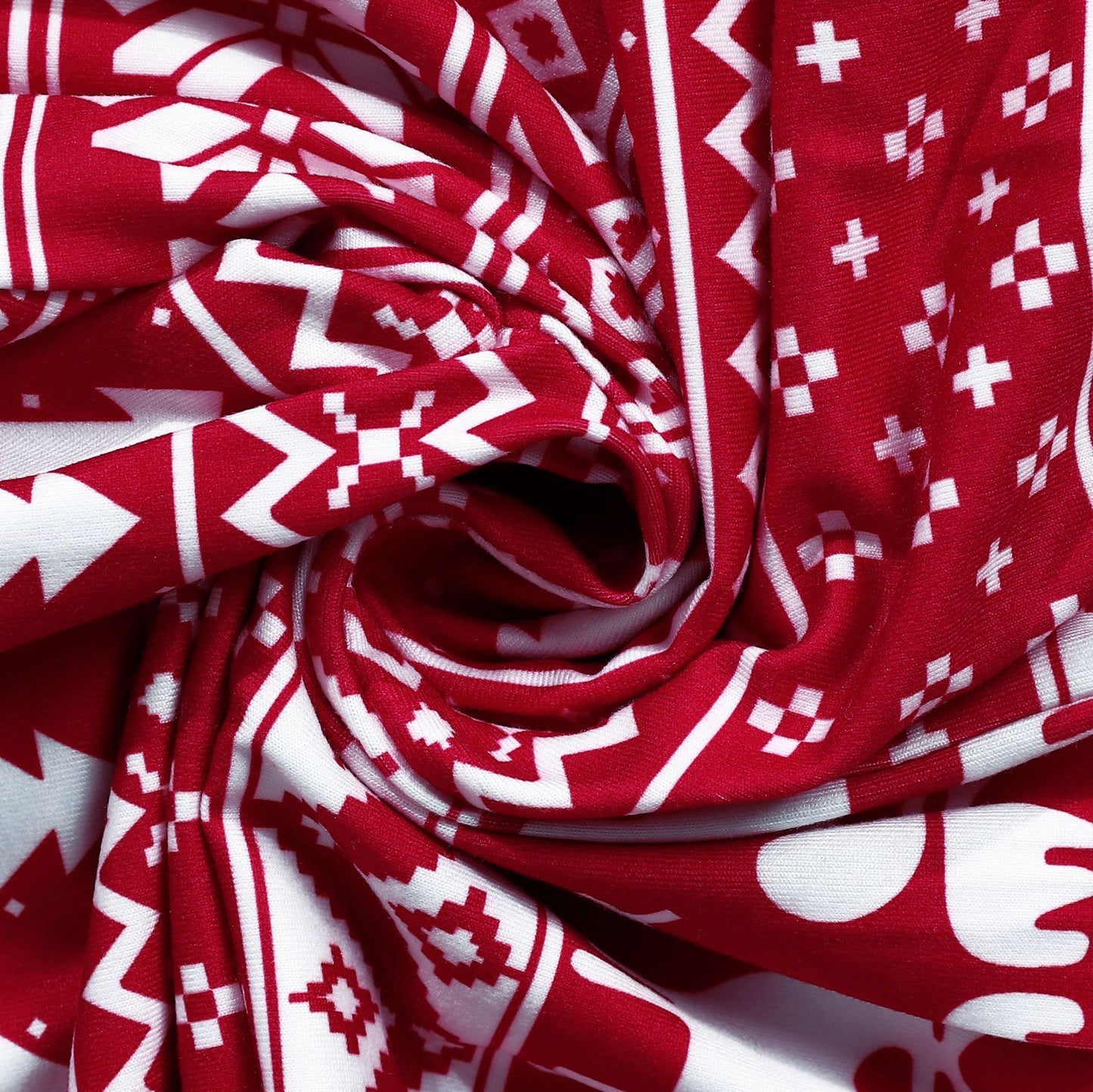 Ropa para padres e hijos con estampado de Navidad