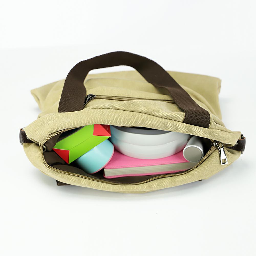 Bolso de lona de arte Simple Casual coreano