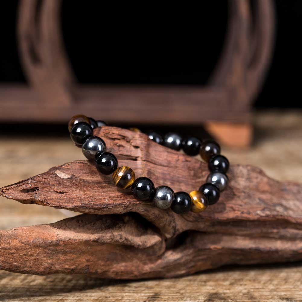Pulsera Ojo de Tigre pulsera de piedra natural