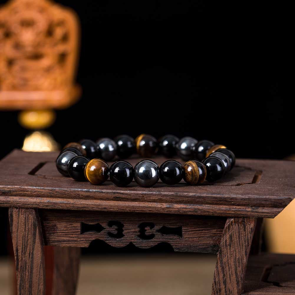 Pulsera Ojo de Tigre pulsera de piedra natural