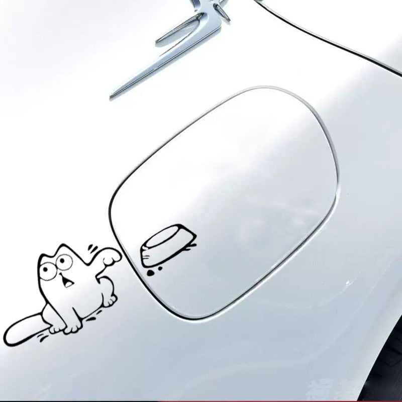 Creative Hungry Cat Automobile Sticker Special Decoration