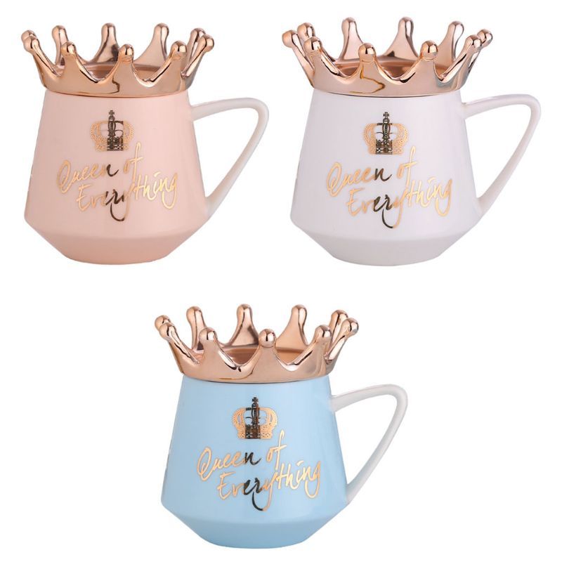 Corona taza creativa
