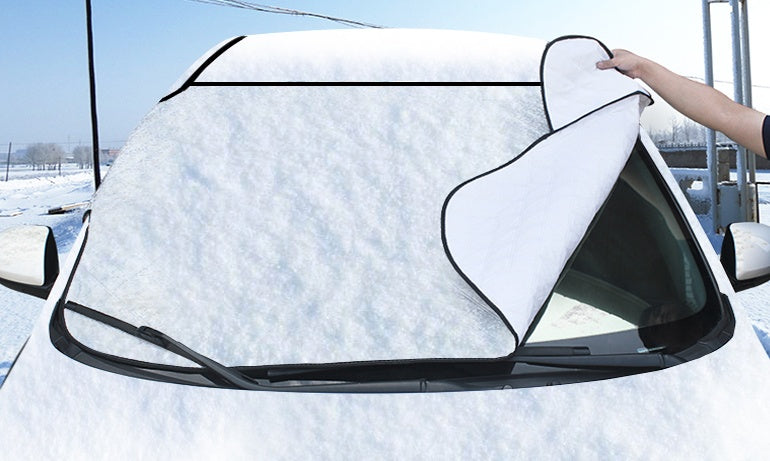 Bloque de nieve del coche parabrisas delantero cubierta anticongelante equipo delantero de invierno snowboard protector de nieve cubierta de nieve
