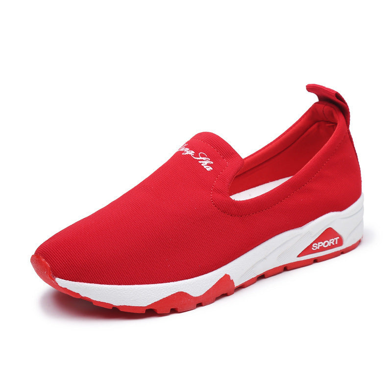 2020 nuevos zapatos de lona blancos de invierno transpirables zapatos deportivos coreanos zapatos para correr en nombre de F108