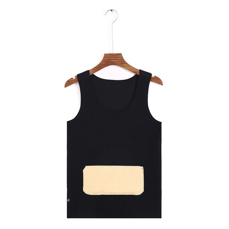 Silk Patch Traceless Thermal Vest For Men
