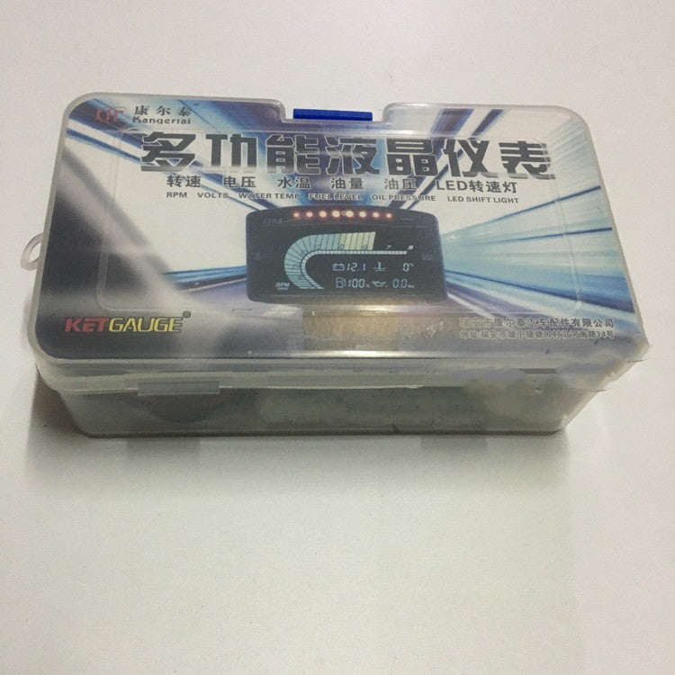 Automobile Universal Modified LCD Electronic Five-in-one Instrument