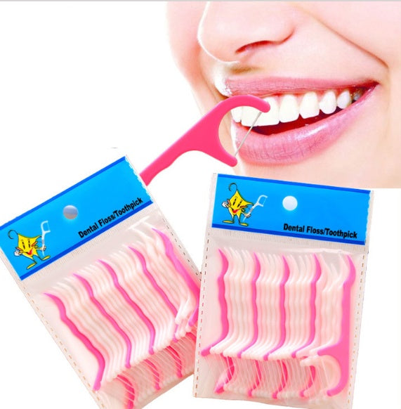 Oral Care Flossing Toothpicks 100pcs