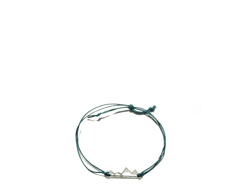 New Boho Wax Thread Beaded Hemp Rope Bracelet Set Of Three
