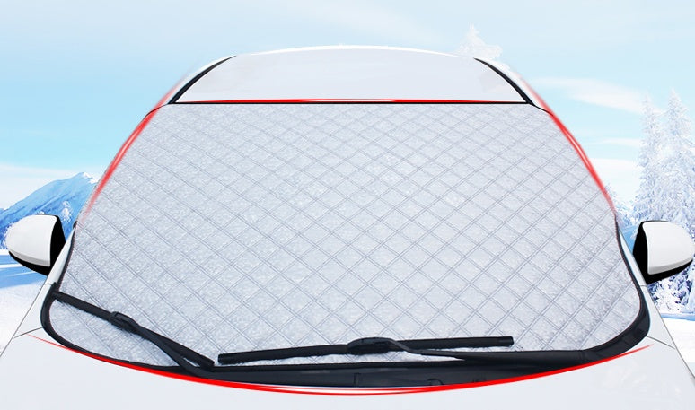 Bloque de nieve del coche parabrisas delantero cubierta anticongelante equipo delantero de invierno snowboard protector de nieve cubierta de nieve