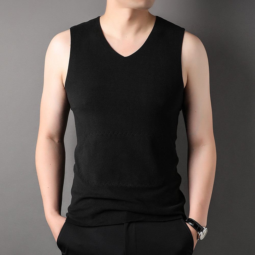 Men's Fleece Thick Thermal Vest