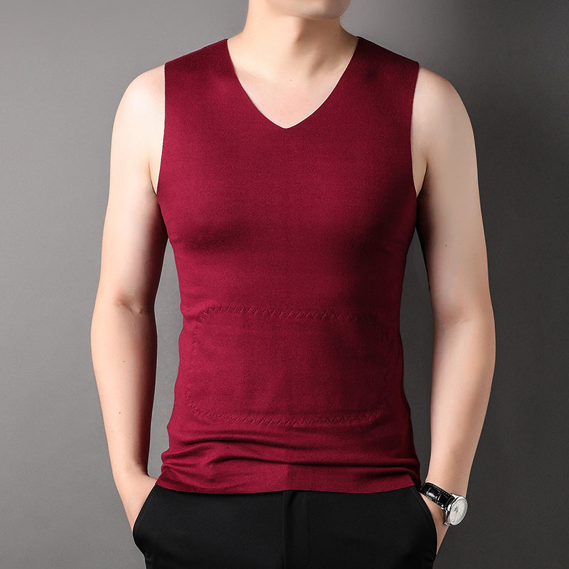 Men's Fleece Thick Thermal Vest