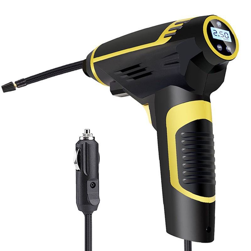 Automático portátil de mano Digital LED inteligente coche compresor de aire bomba