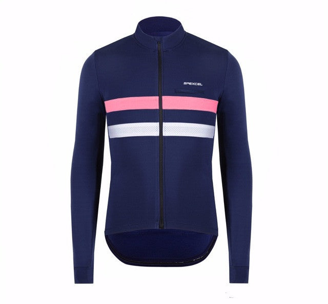 Quality Winter Thermal fleece Reflective Cycling Jersey