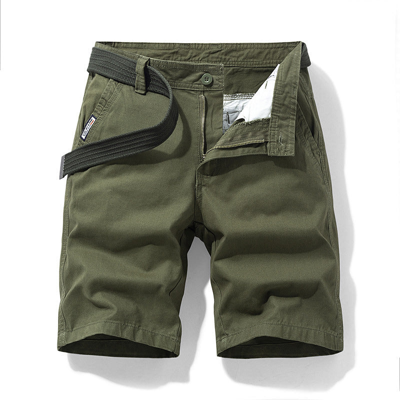 Men's Youth Stretch Five-point Pants