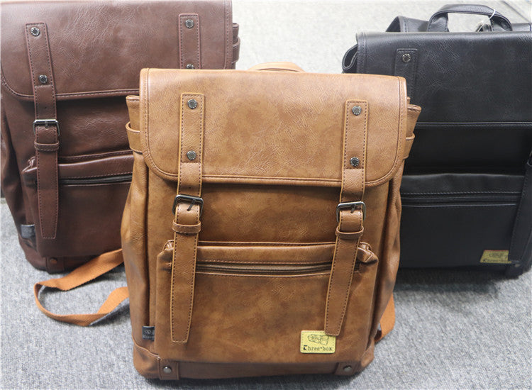 Nueva mochila para Hombres estilo informal de Universidad portátil