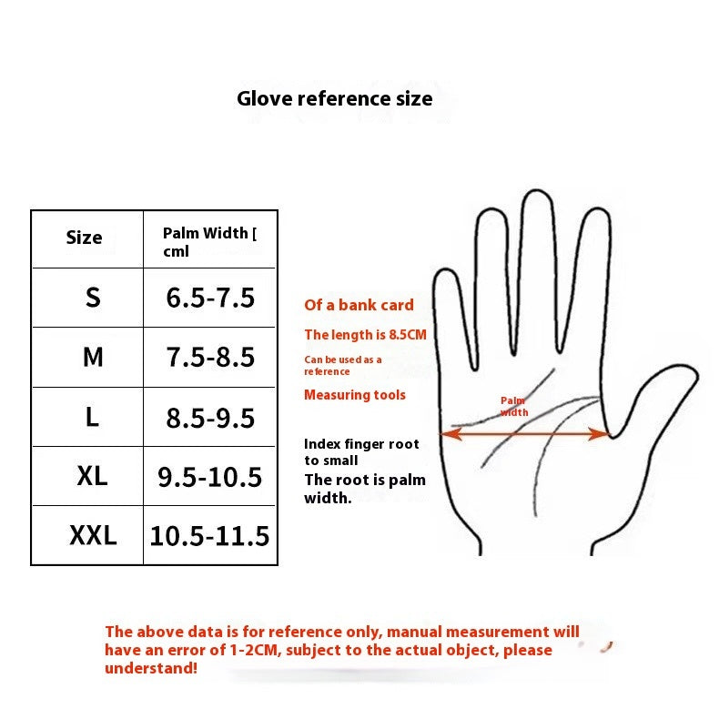 Outdoor Sports Cycling Scrambling Motorcycle Wear-resistant Non-slip Protective Four-color Gloves