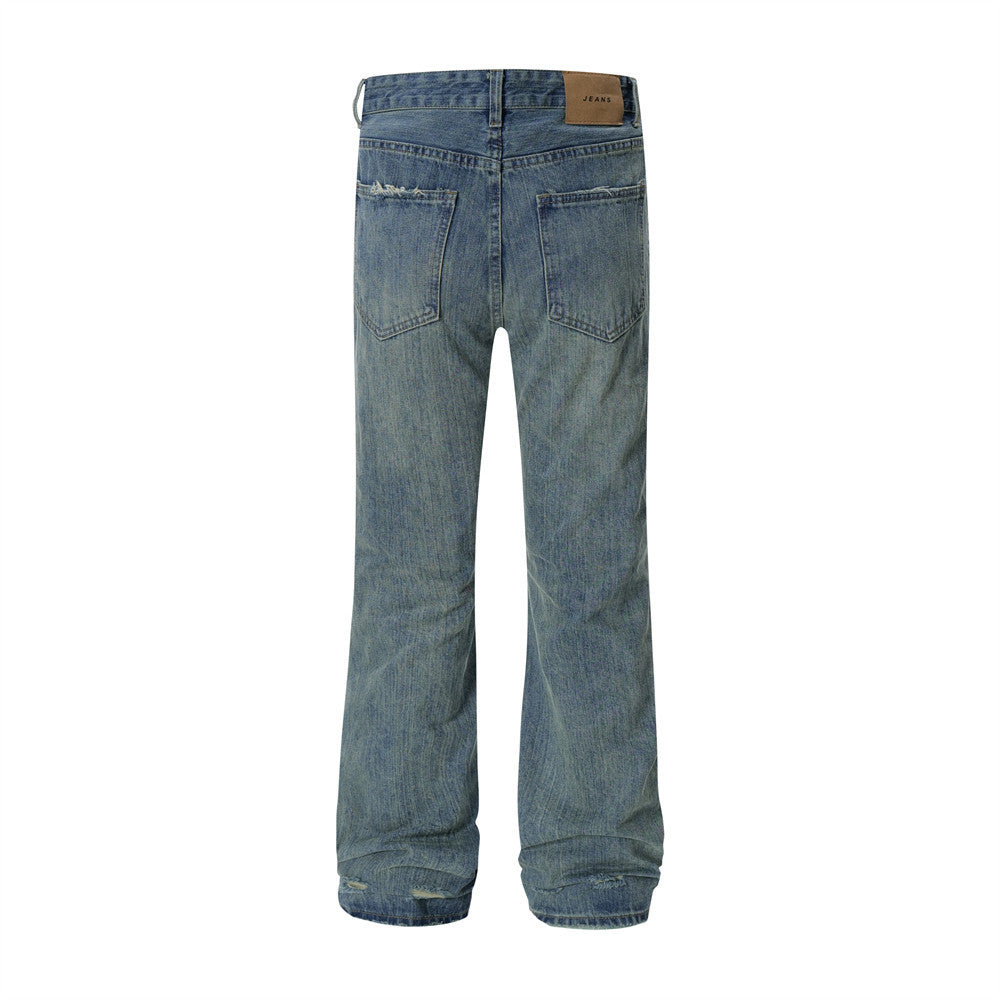 Casual Wide Tube Straight-leg Pants Men's